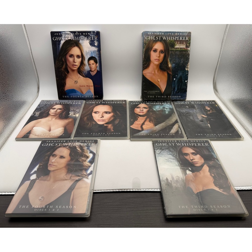 Ghost Whisperer Seasons 3 and 4 DVD Box Sets Jennifer Love Hewitt Supernatural